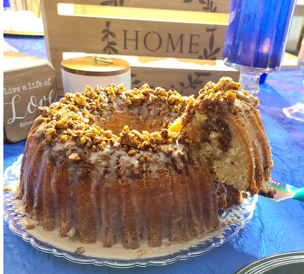 Cinnamon Swirl Bundt Cake